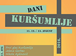 dani kursumlije 2016